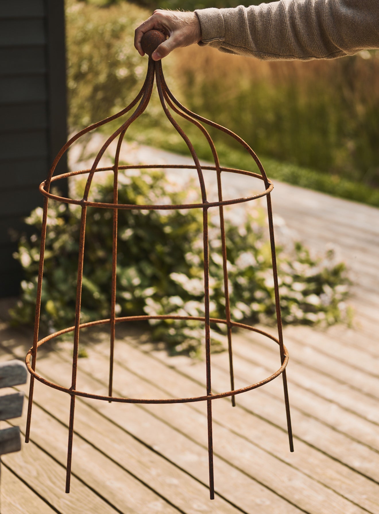 Rusted Garden Obelisk