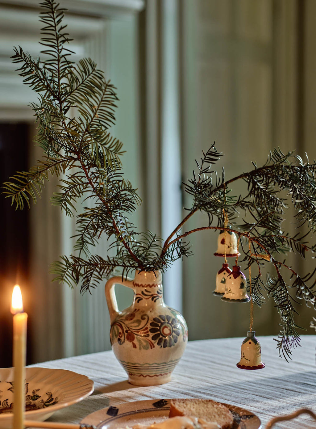 Hand Painted Bell Decorations Set