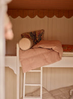 Handwoven Cotton Mattress, Tea Rose