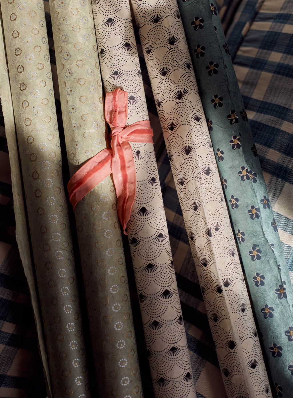 Handmade Wrapping Paper, Assorted, Set of Three