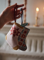 Needlepoint Decoration, Set of Two