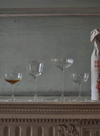 Dillie Champagne Saucers, Set of Four