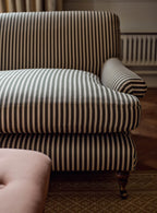 Remy Sofa, Three Seater, Heritage Green Stripe