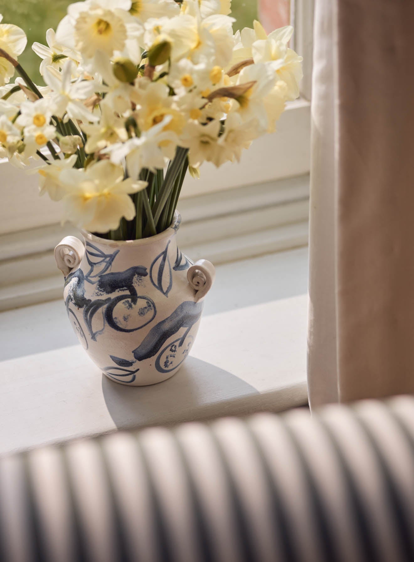 Fleur Hand Painted Vase