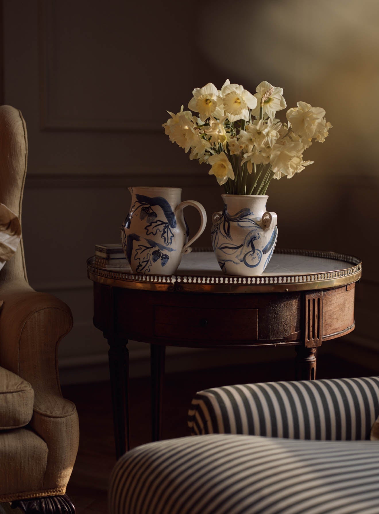 Fleur Hand Painted Jug