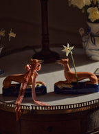 Stripe Velvet Ribbon, Rose Pink