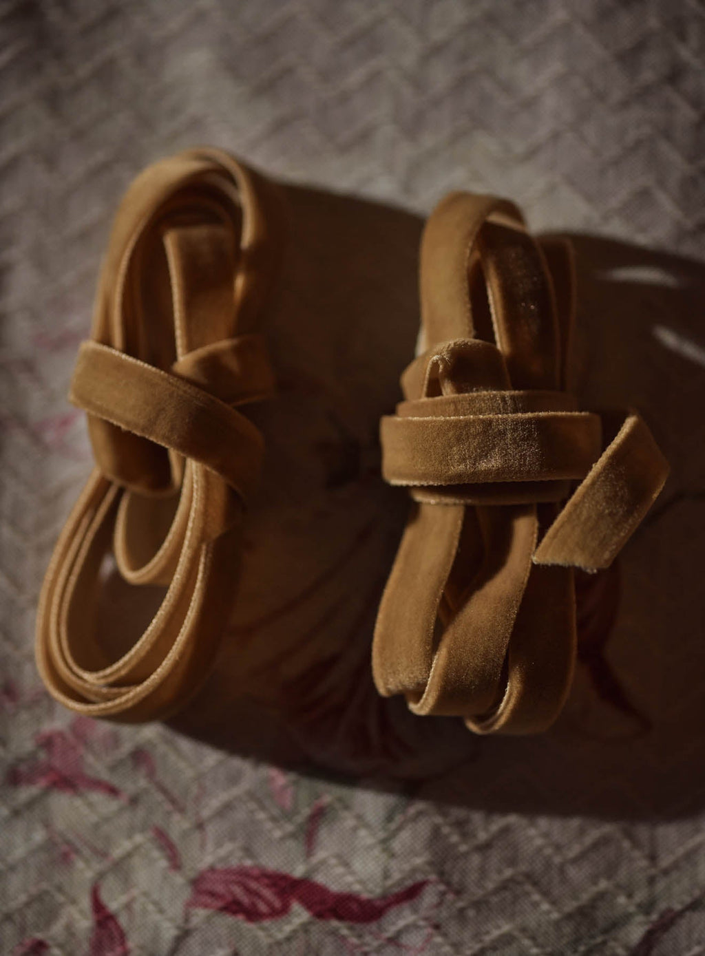 Velvet Ribbon, Pollen Yellow