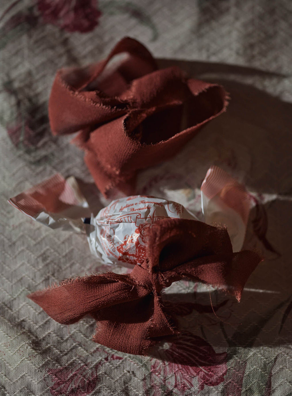 Satin Ribbon, Currant Red