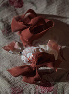 Satin Ribbon, Currant Red