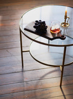 Ingram Brass Coffee Table
