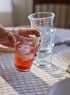 Lyle Water Glass, Carrier Set