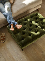 Cotton Velvet, Dark Olive