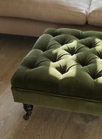 Cotton Velvet, Dark Olive