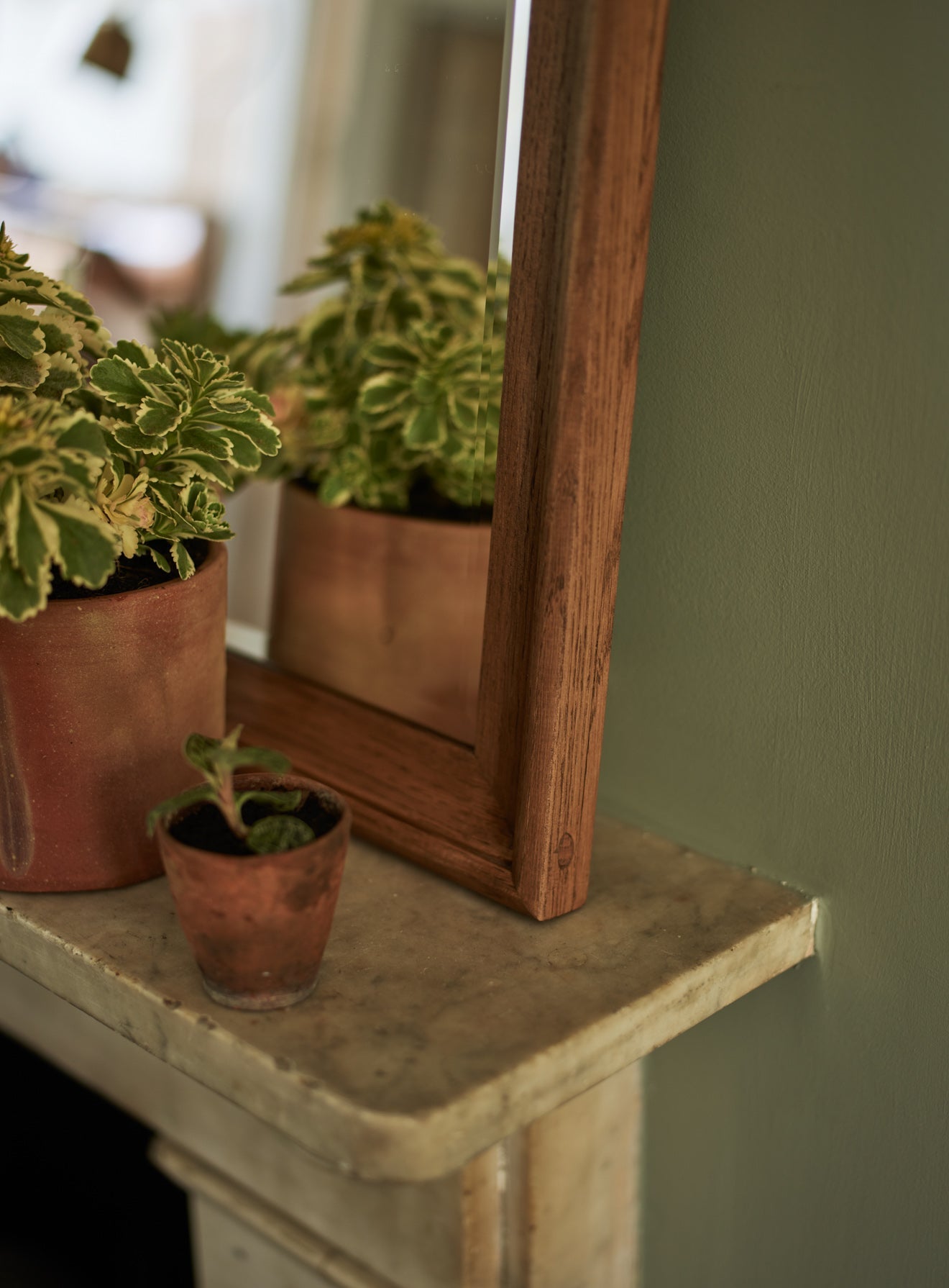 Oliver Oak Mirror, Large