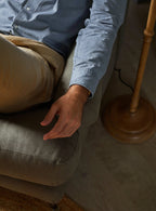 Remy Armchair, Olive Linen