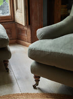 Remy Armchair, Olive Linen