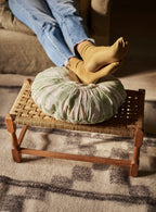 Orla Round Gingham Cushion