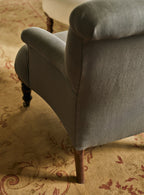 Finley Armchair, Moss Linen