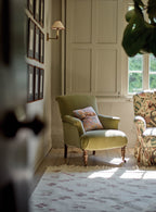 Finley Armchair, Sage Velvet