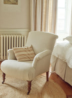 Finley Armchair, Ecru Linen