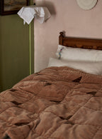 Matilda Velvet Patchwork Quilt