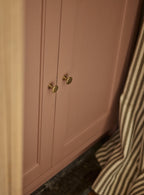 Grove Flattened Knob, Matt Brass