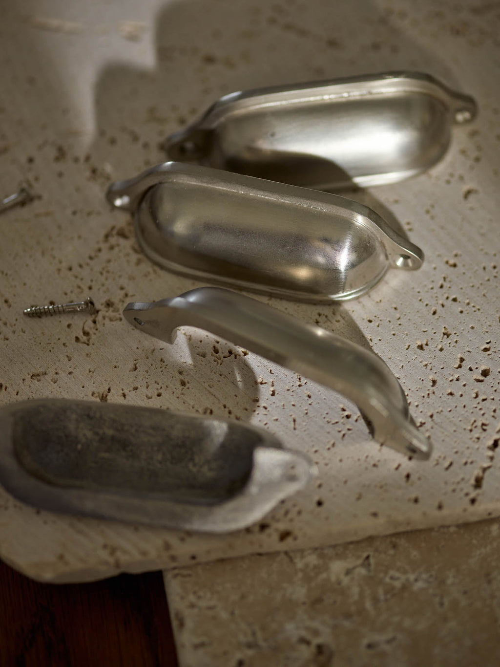 Grove Drawer Handle, Matt Nickel