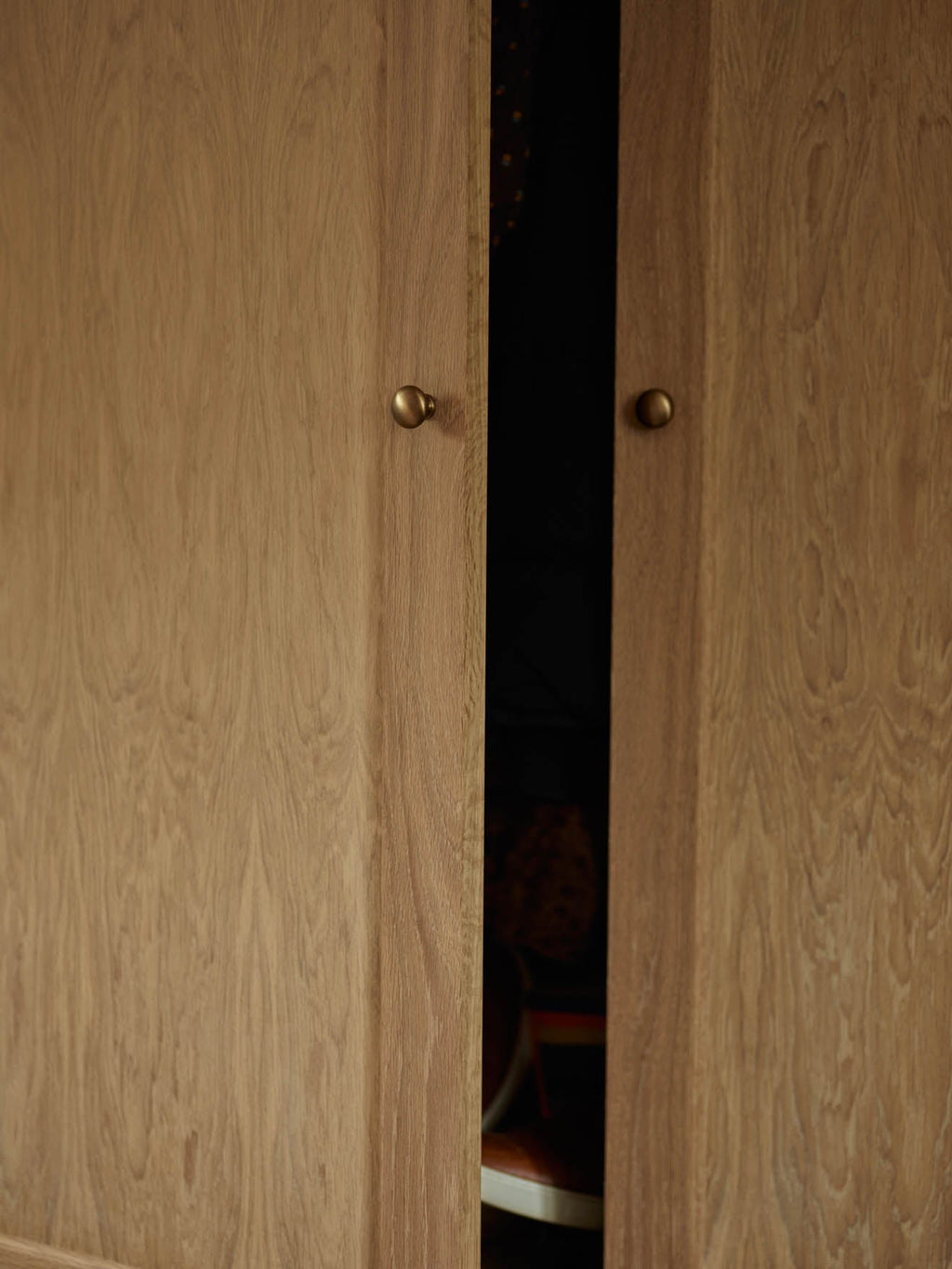 Grove Simple Knob, Small, Antique Brass