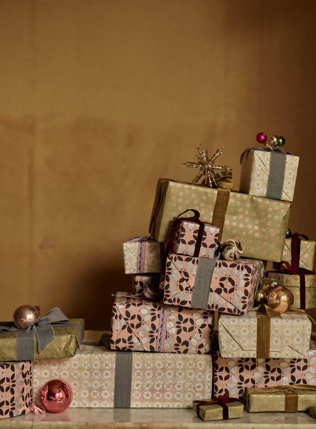 Handmade Wrapping Paper, Assortment, Set of Three