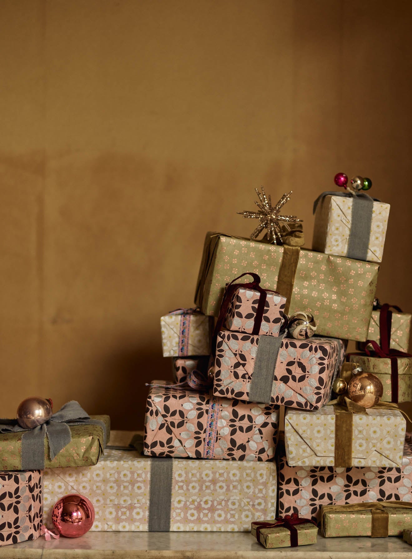 Handmade Wrapping Paper, Assortment, Set of Three