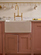 Grove Peg Knob, Antique Brass