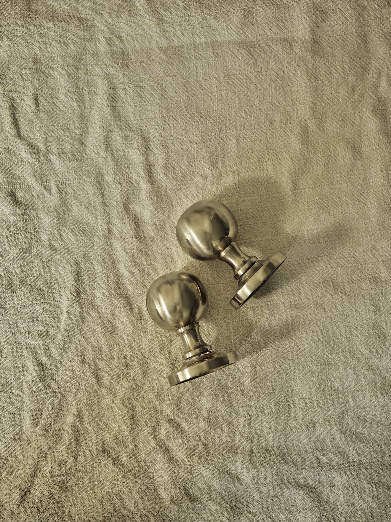 Grove Door Handles, Matt Nickel