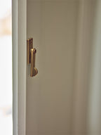 Grove Bar Latch, Antique Brass