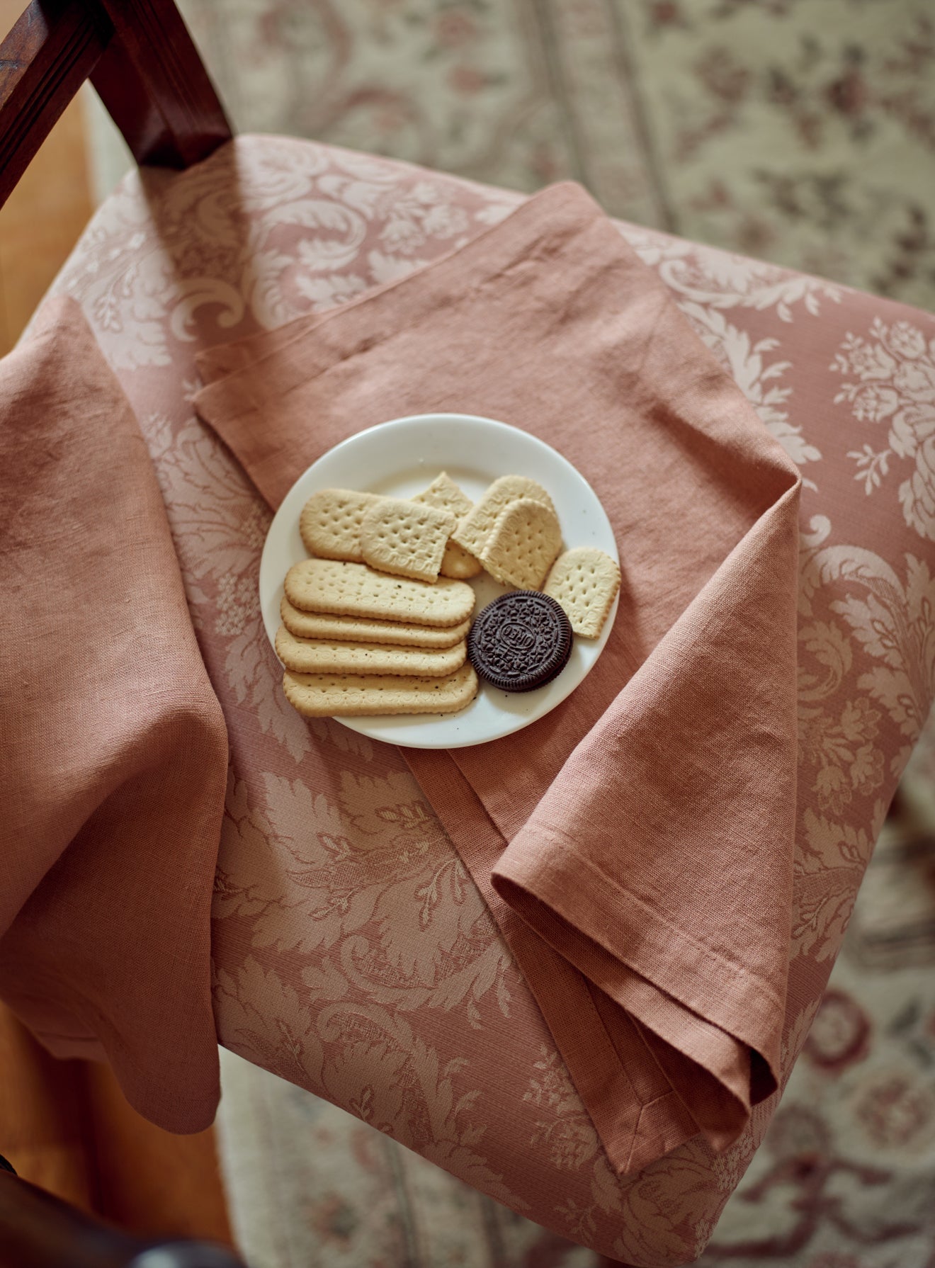 Linen Napkins, Plaster Pink, Set of Two