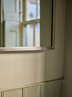 Aster Rectangular Mirror, Matt Nickel