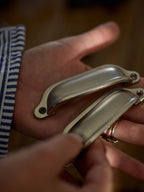 Grove Drawer Handle, Matt Nickel