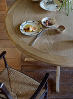 Ellery Oak Round Dining Table