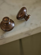 Grove Simple Knob, Large, Aged Bronze