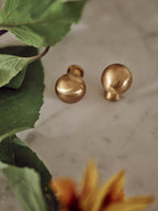 Grove Smooth Rounded Knob, Matt Brass