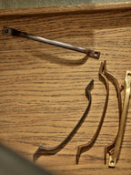 Grove Pull Handle, Long, Aged Bronze