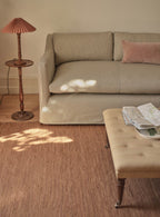 Warren Loose Cover Sofa, Heritage Green Stripe