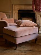 Abington Footstool, Soft Sage Cotton