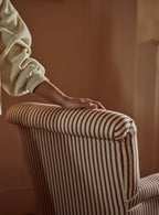 Finley Armchair, Parchment Cotton