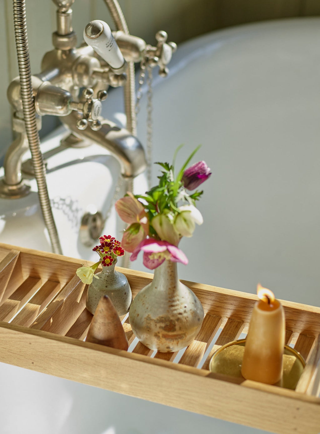 Harpley Oak Bath Caddy