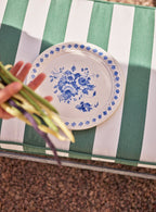 Sudbury Sun Lounger Cushion, Green Awning Stripe