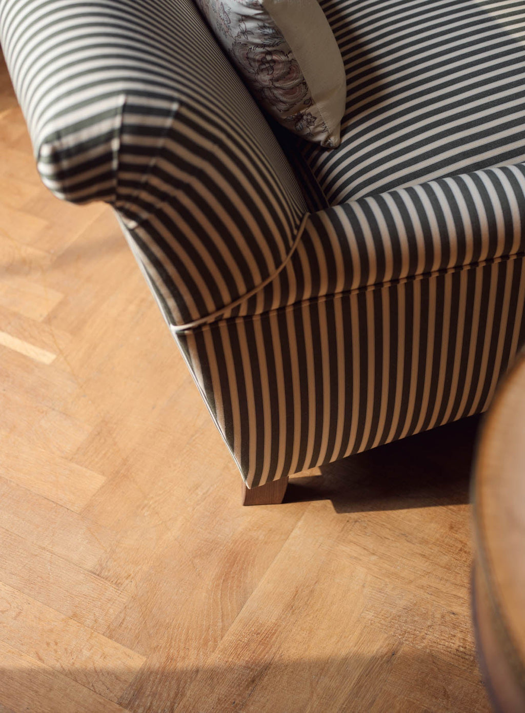 Remy Sofa, Three Seater, Heritage Pink Stripe