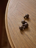 Grove Smooth Rounded Knob, Aged Bronze