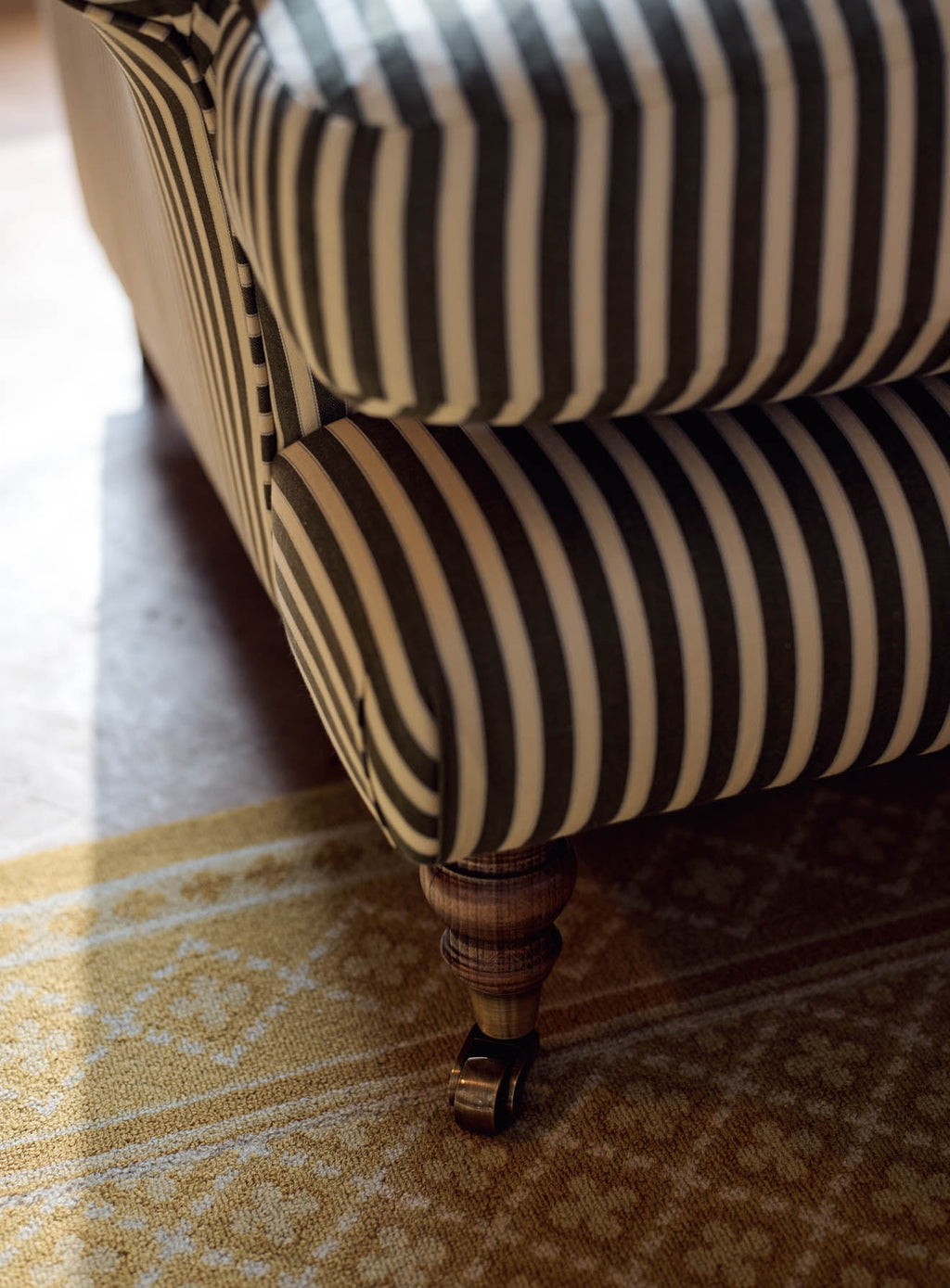 Remy Sofa, Three Seater, Heritage Pink Stripe