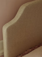 Sloane Bed, Heritage Green Stripe