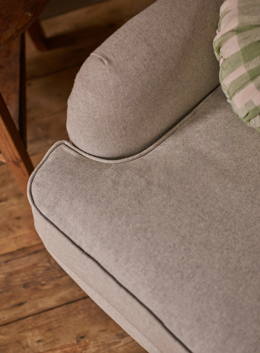 Abington Armchair, Moss Linen